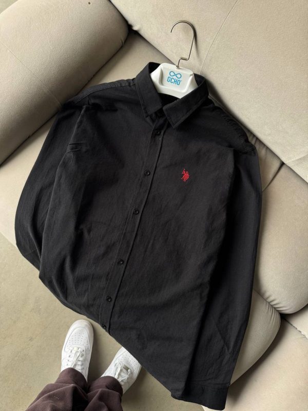 Nakış Detaylı Relax Fit Gömlek